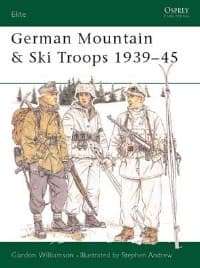German Mountain & Ski Troops 1939-45 - Osprey Books - Books card