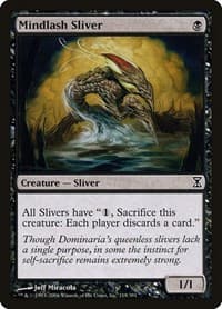 Mindlash Sliver - Time Spiral - Magic: The Gathering card