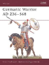 Germanic Warrior AD 236-568 - Osprey Books - Books card