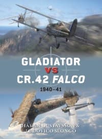 Gladiator vs CR.42 Falco: 1940-41 - Osprey Books - Books card