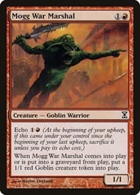 Mogg War Marshal - Time Spiral - Magic: The Gathering card