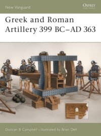 Greek and Roman Artillery 399 BC-AD 363 - Osprey Books - Books card