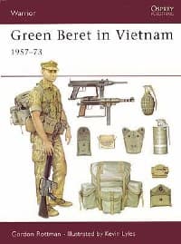 Green Beret in Vietnam: 1957-73 - Osprey Books - Books card