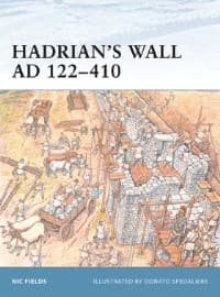 Hadrian's Wall AD 122-410 - Osprey Books - Books card