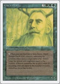 Gaea's Liege - Revised Edition - Magic: The Gathering card
