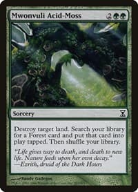 Mwonvuli Acid-Moss - Time Spiral - Magic: The Gathering card