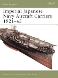 Imperial Japanese Navy Aircraft Carriers 1921-45 - Osprey Books - Books card
