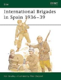 International Brigades in Spain 1936-39 - Osprey Books - Books card