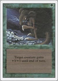 Giant Growth - Revised Edition - Magic: The Gathering card