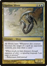 Opaline Sliver - Time Spiral - Magic: The Gathering card
