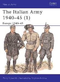 Italian Army 1940-45 (1): Europe 1940-43 - Osprey Books - Books card