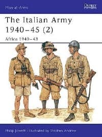 Italian Army 1940-45 (2): Africa 1940-43 - Osprey Books - Books card