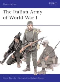 Italian Army of World War I - Osprey Books - Books card