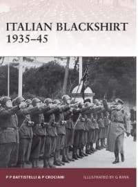 Italian Blackshirt 1935-45 - Osprey Books - Books card