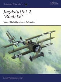 Jagdstaffel 2 'Boelcke': Von Richthofen's Mentor - Osprey Books - Books card