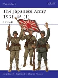 Japanese Army 1931-45 (1): 1931-42 - Osprey Books - Books card