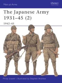 Japanese Army 1931-45 (2): 1942-45 - Osprey Books - Books card