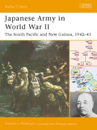 Japanese Army in World War II: The South Pacific and New Guinea, 1942-43 - Osprey Books - Books card