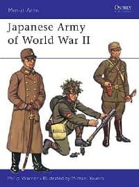 Japanese Army of World War II - Osprey Books - Books card
