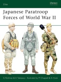 Japanese Paratroop Forces of World War II - Osprey Books - Books card