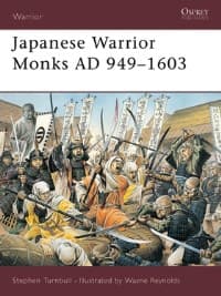 Japanese Warrior Monks AD 949-1603 - Osprey Books - Books card