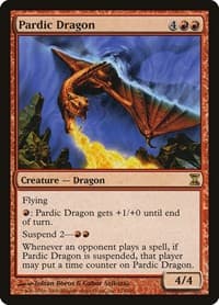 Pardic Dragon - Time Spiral - Magic: The Gathering card