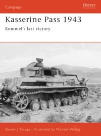 Kasserine Pass 1943: Rommel's Last Victory - Osprey Books - Books card