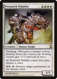 Pentarch Paladin - Time Spiral - Magic: The Gathering card