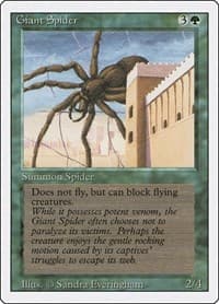 Giant Spider - Revised Edition - Magic: The Gathering card