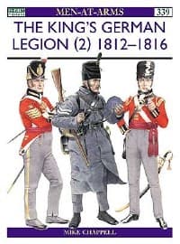 King's German Legion (2): 1812-16 - Osprey Books - Books card
