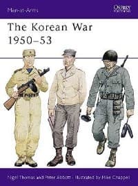 Korean War 1950-53 - Osprey Books - Books card