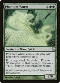 Phantom Wurm - Time Spiral - Magic: The Gathering card
