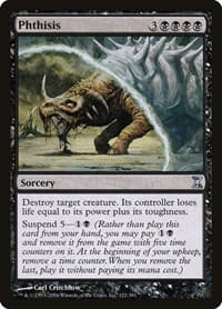 Phthisis - Time Spiral - Magic: The Gathering card