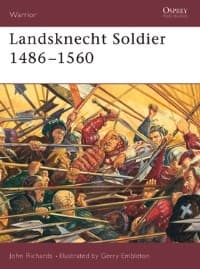 Landsknecht Soldier 1486-1560 - Osprey Books - Books card