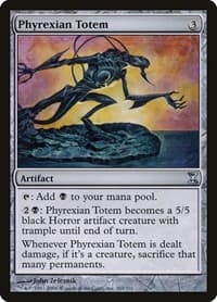 Phyrexian Totem - Time Spiral - Magic: The Gathering card