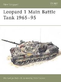 Leopard 1 Main Battle Tank 1965-95 - Osprey Books - Books card