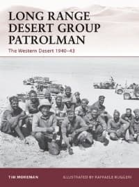 Long Range Desert Group Patrolman: The Western Desert 1940-43 - Osprey Books - Books card