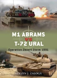 M1 Abrams vs T-72 Ural: Operation Desert Storm 1991 - Osprey Books - Books card