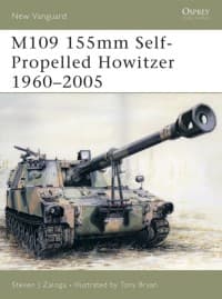 M109 155mm Self-Propelled Howitzer 1960-2005 - Osprey Books - Books card