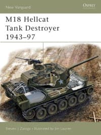 M18 Hellcat Tank Destroyer 1943-97 - Osprey Books - Books card