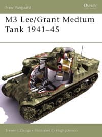 M3 Lee/Grant Medium Tank 1941-45 - Osprey Books - Books card