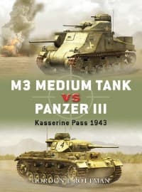M3 Medium Tank vs Panzer III: Kasserine Pass 1943 - Osprey Books - Books card