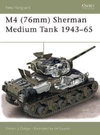 M4 (76mm)Sherman Medium Tank 1943-65 - Osprey Books - Books card