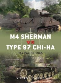 M4 Sherman vs Type 97 Chi-Ha: The Pacific 1945 - Osprey Books - Books card