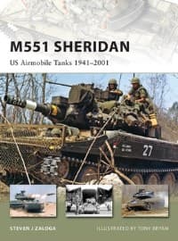 M551 Sheridan: US Airmobile Tanks 1941-2001 - Osprey Books - Books card