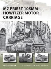 M7 Priest 105mm Howitzer Motor Carriage - Osprey Books - Books card