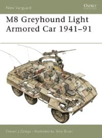 M8 Greyhound Light Armored Car 1941-91 - Osprey Books - Books card
