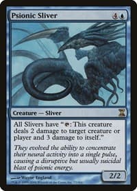 Psionic Sliver - Time Spiral - Magic: The Gathering card