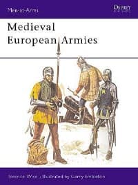 Medieval European Armies - Osprey Books - Books card