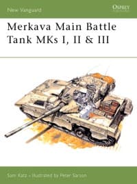Merkava Main Battle Tank MKs I, II & III - Osprey Books - Books card